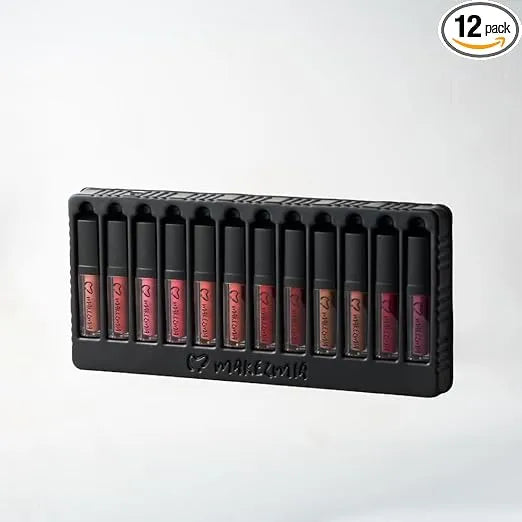 MAKEZMIA LIQUID LIPSTICK SET (12 Colors)