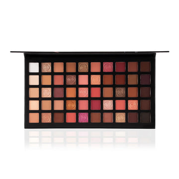 PAC ROCK & ROSE EYESHADOW PALETTE (50 COLORS)