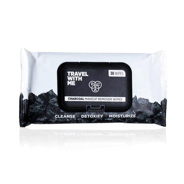 PAC TRAVEL WITH ME CHARCOAL WIPES (30 N)