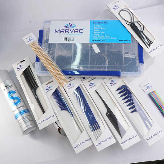 MARVAC STUDENT KIT- COMPLETE HAIR STYLING ESSENTIALS
