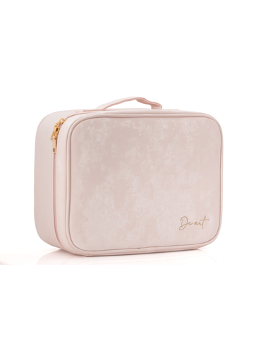 DE ART PREMIUM VANITY BAG WITH LED MIRROR