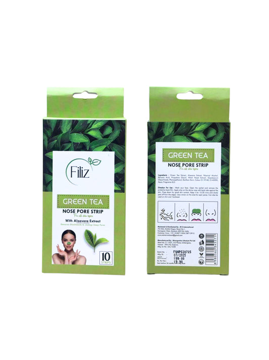 FILIZ GREEN TEA NOSE PORE STRIP (10 STRIPS)