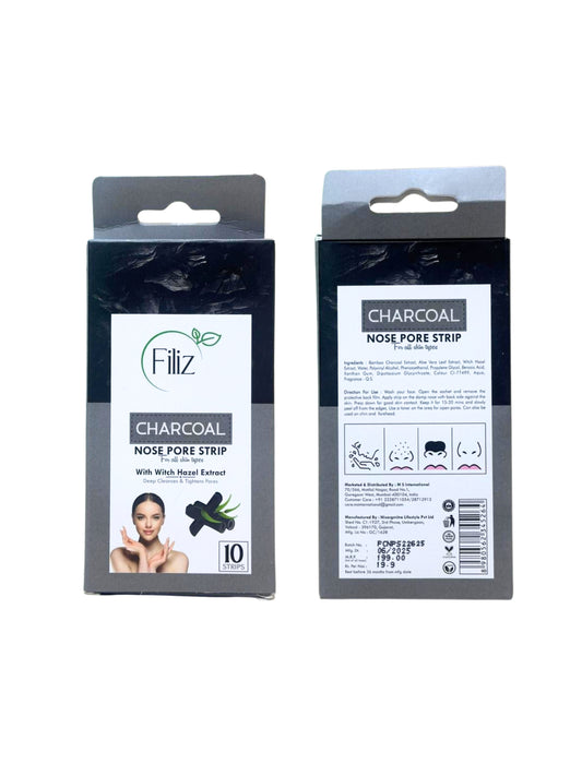 FILIZ CHARCOAL NOSE PORE STRIP (10 STRIPS)