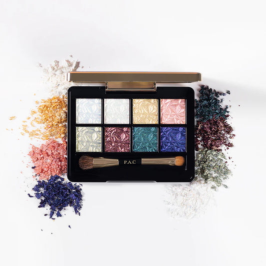 PAC DUO CHROME EYESHADOW X8