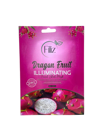 FILIZ DRAGON FRUIT ILLUMINATING FACIAL SHEET MASK