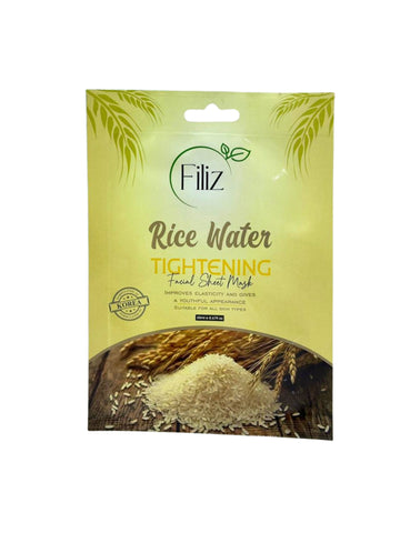 FILIZ RICE WATER TIGHTENING FACIAL SHEET MASK
