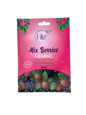 FILIZ MIX BERRIES FIRMING FACIAL SHEET MASK