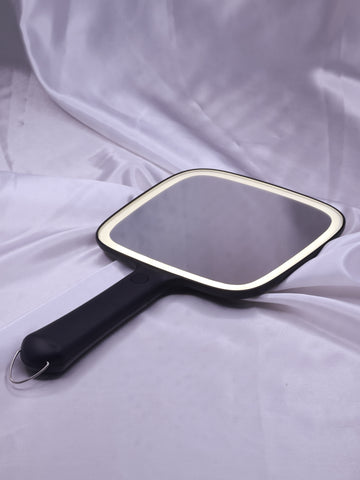VAHMAYA BLACK LED MIRROR