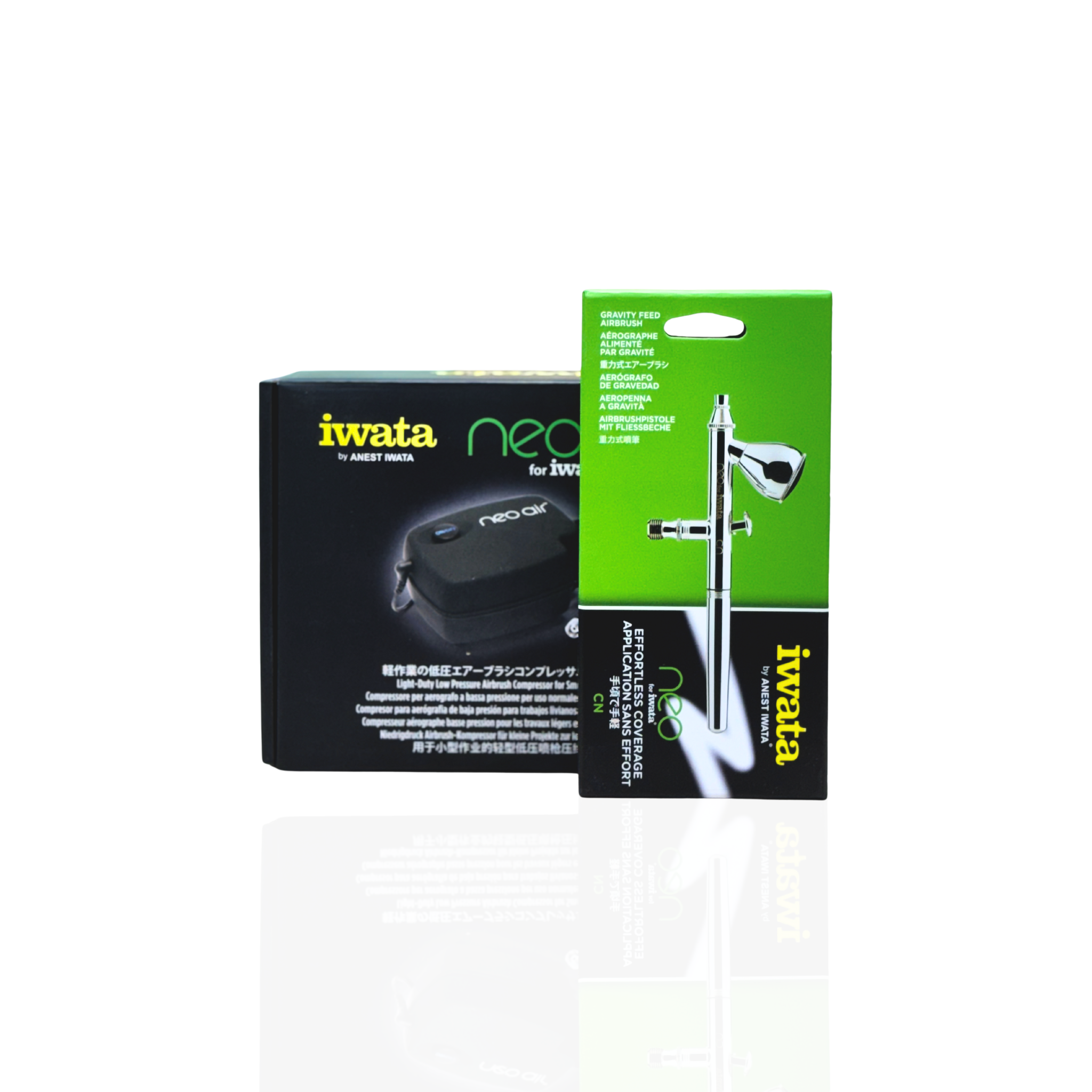 IWATA AIRBRUSH WITH NEO AIR COMPRESSOR